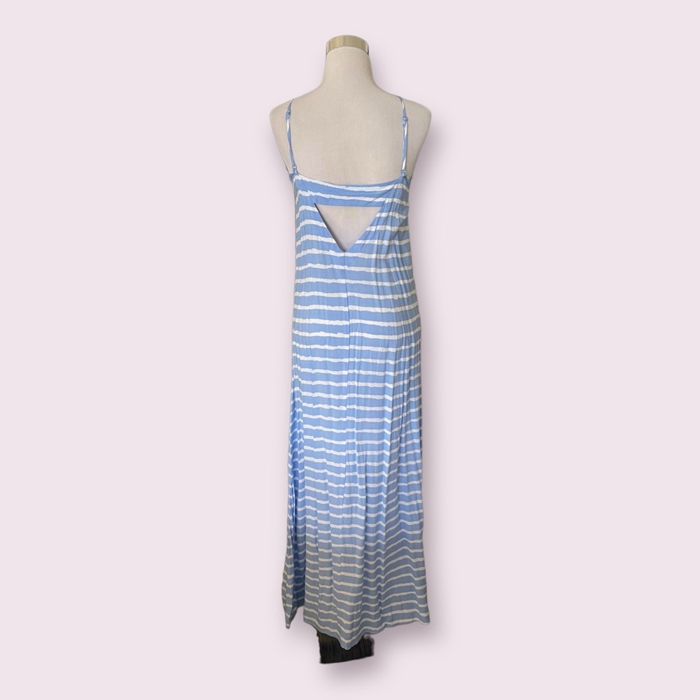Glassons Blue And White Striped Maxi Dress - Picture 5 of 5